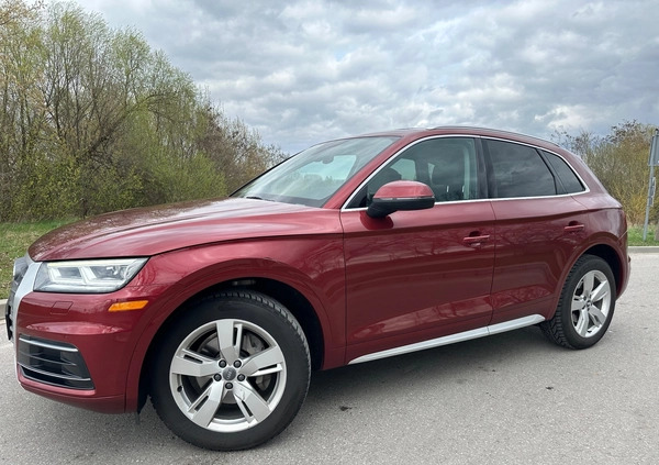Audi Q5 cena 120000 przebieg: 106000, rok produkcji 2018 z Kętrzyn małe 46